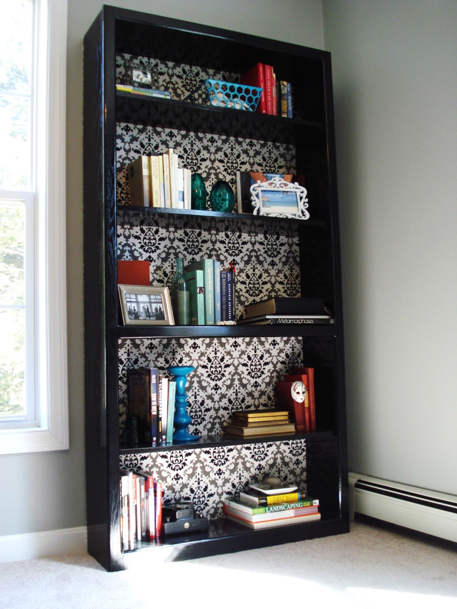 Heart Maine Home A bookcase revamp in detail